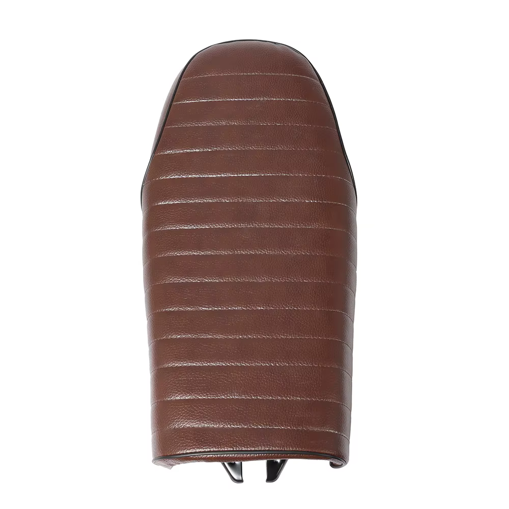 Coussin de siège de moto rétro, Vintage, confortable, plat et bosse, pour Yamaha Cafe Racer CG125, moto Honda