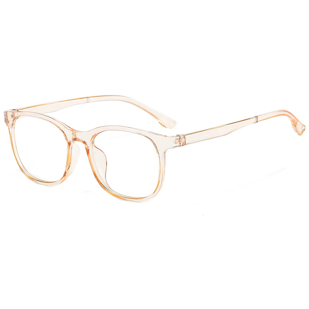 Lunettes d'ordinateur transparentes, monture PC, pour femmes et hommes, anti-lumière bleue, verres carrés, lunettes de protection optiques, lunettes rondes