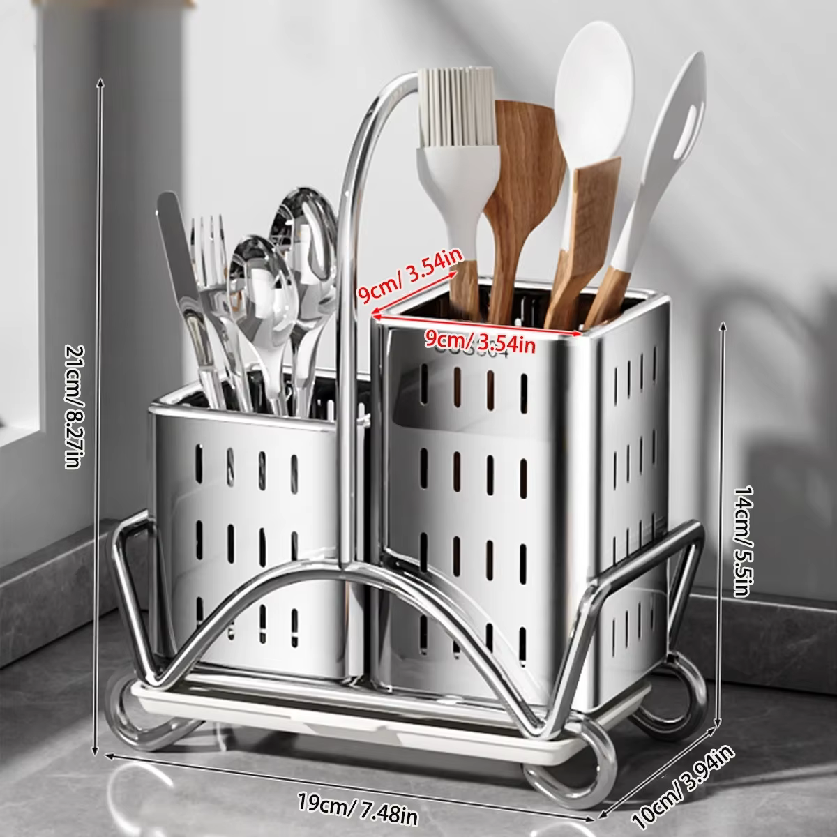 Organisateur de couverts de cuisine