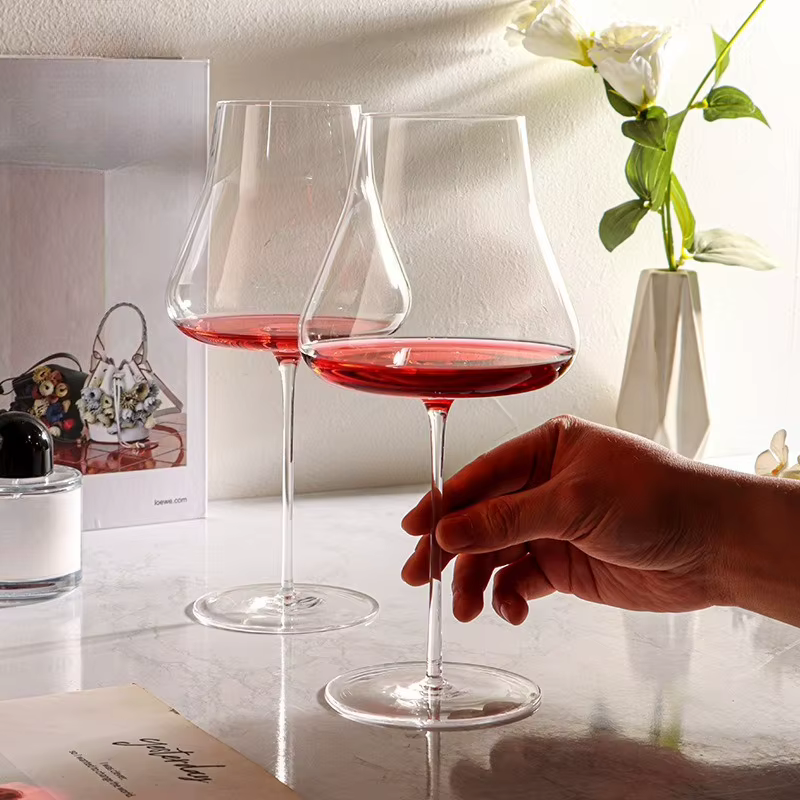 Verre à vin rouge bordeaux Ultra-fin fait à la main