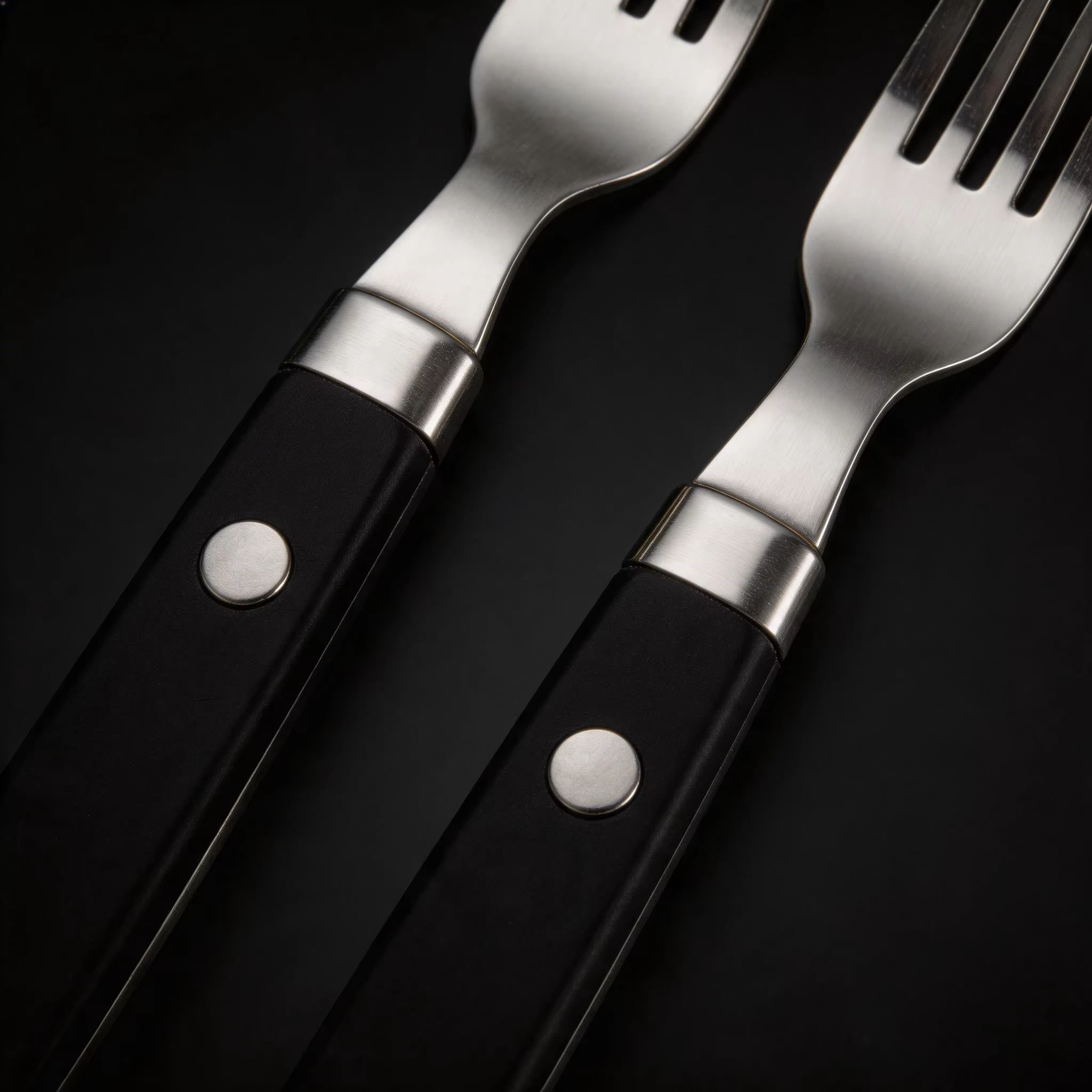 Ensemble de fourchettes à steak en acier inoxydable de haute qualité