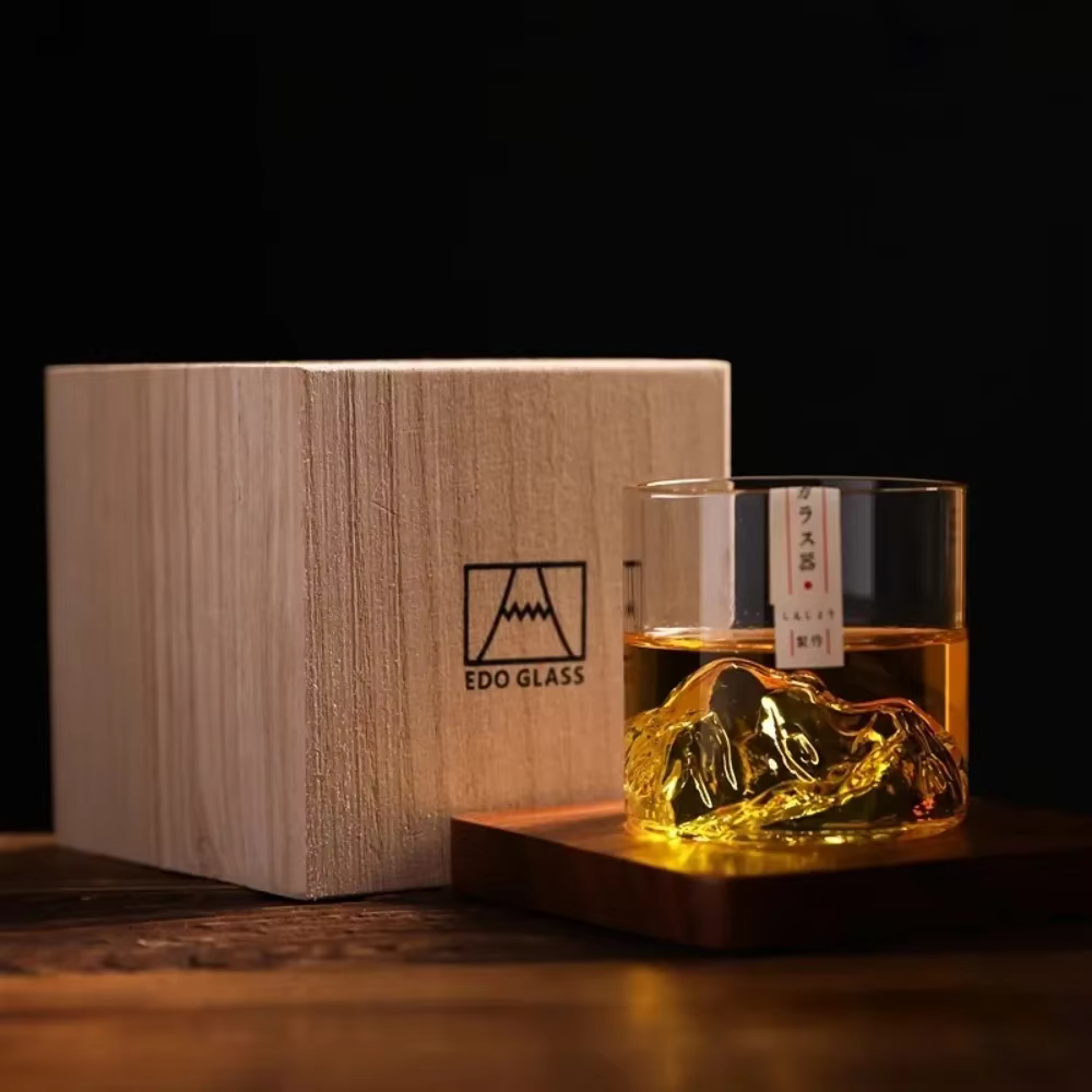 Ensemble de verres à whisky Guanshan 3D de 5 Oz