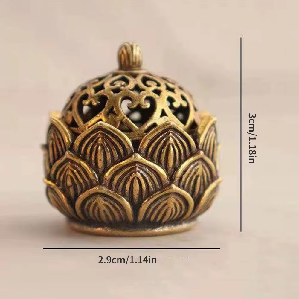 Porte-encens Lotus, Petit Brûleur de Cônes d'Encens