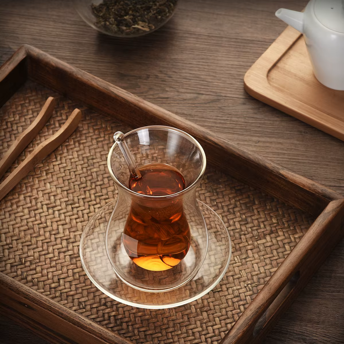 Ensemble de Tasse à Thé Noir