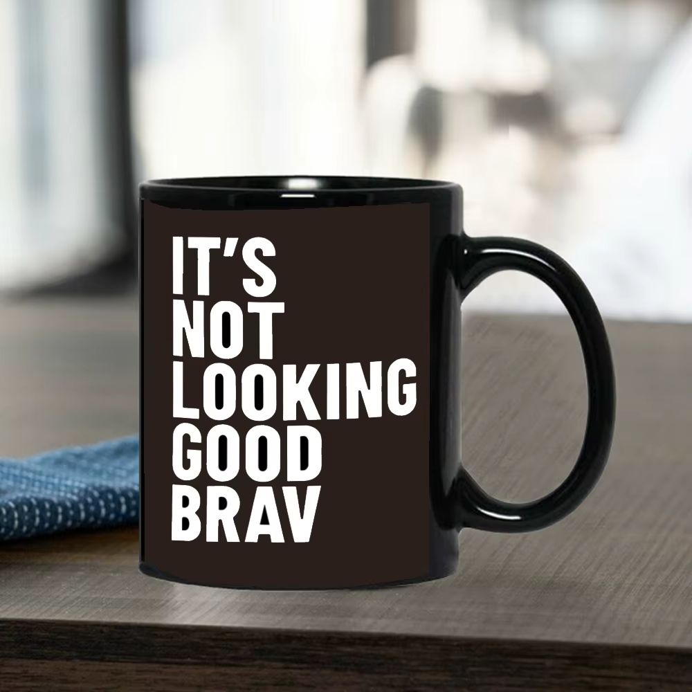 C'est rien d'être bon BRAV tasse à café en céramique thé lait bière