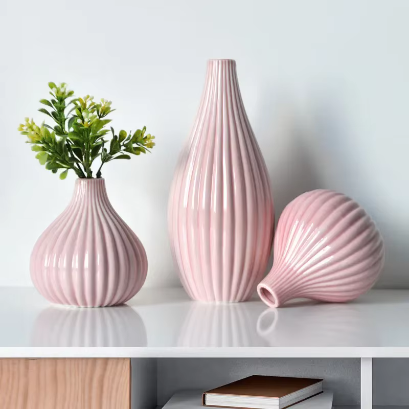 Vase à fleurs européen en céramique