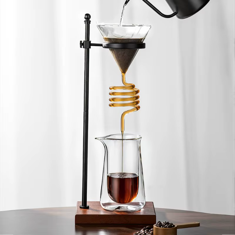 Support de filtration pour café en spirale style INS