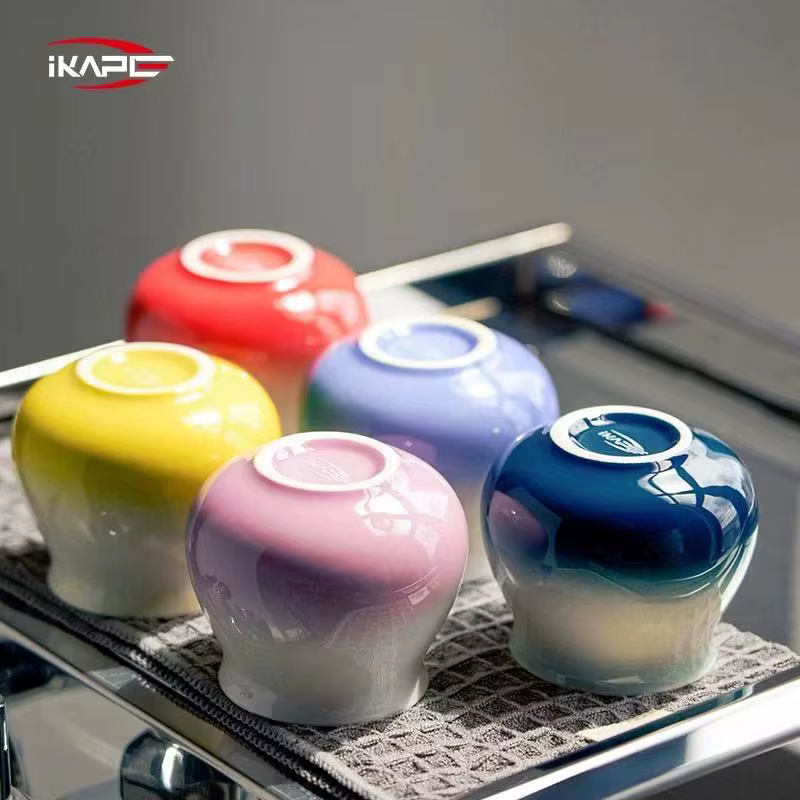 IKAPE Tasse à café en céramique unisexe 180 ml avec poignée parfaite pour le latte