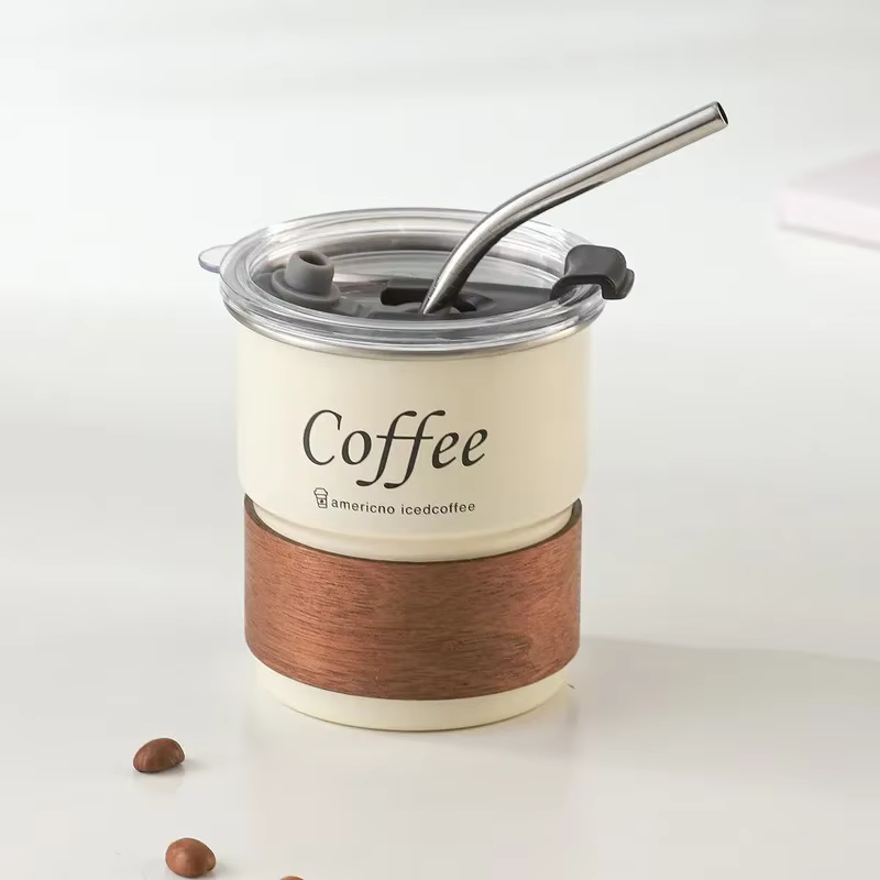 Tasse à café en acier inoxydable 304