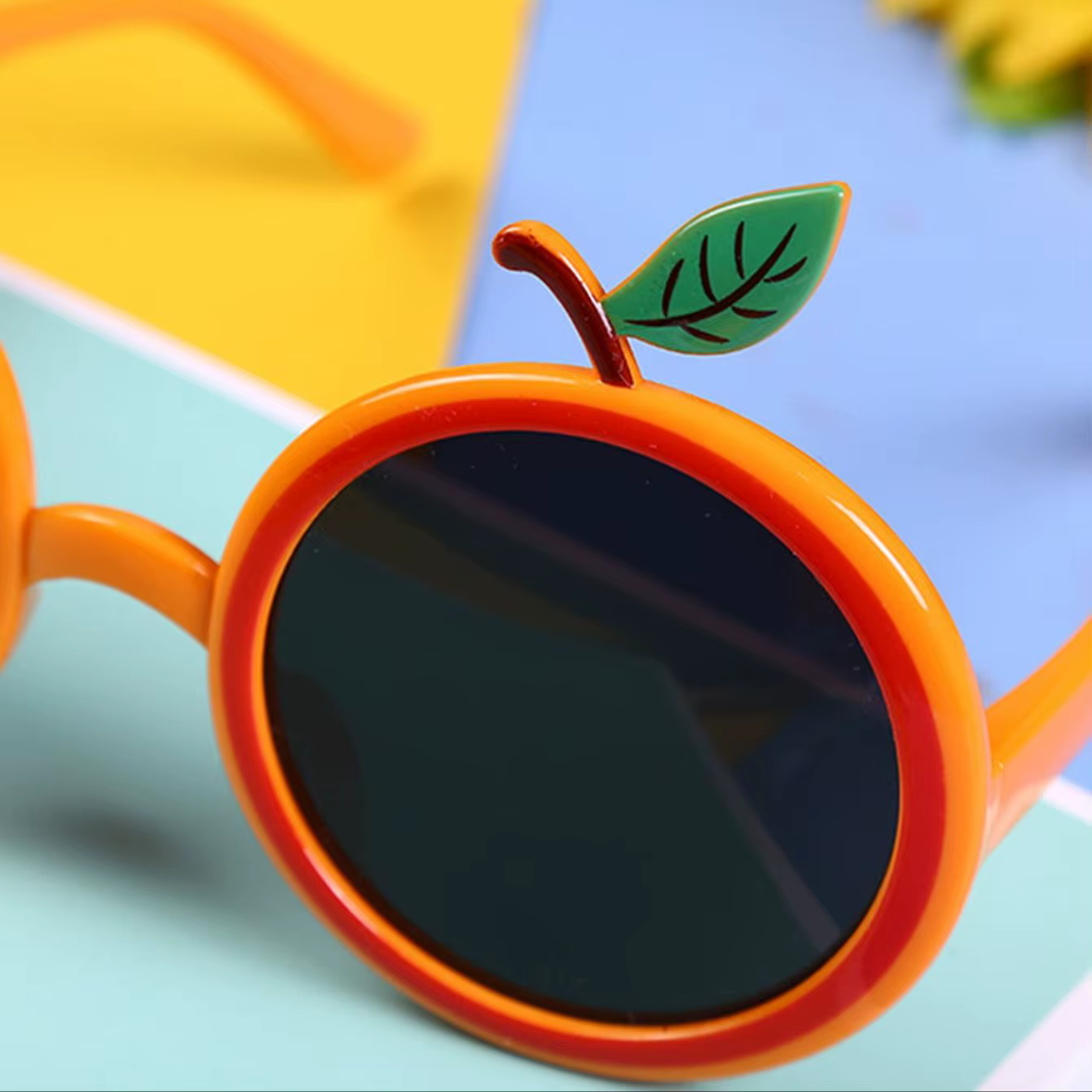 Lunettes de fête de conception Orange