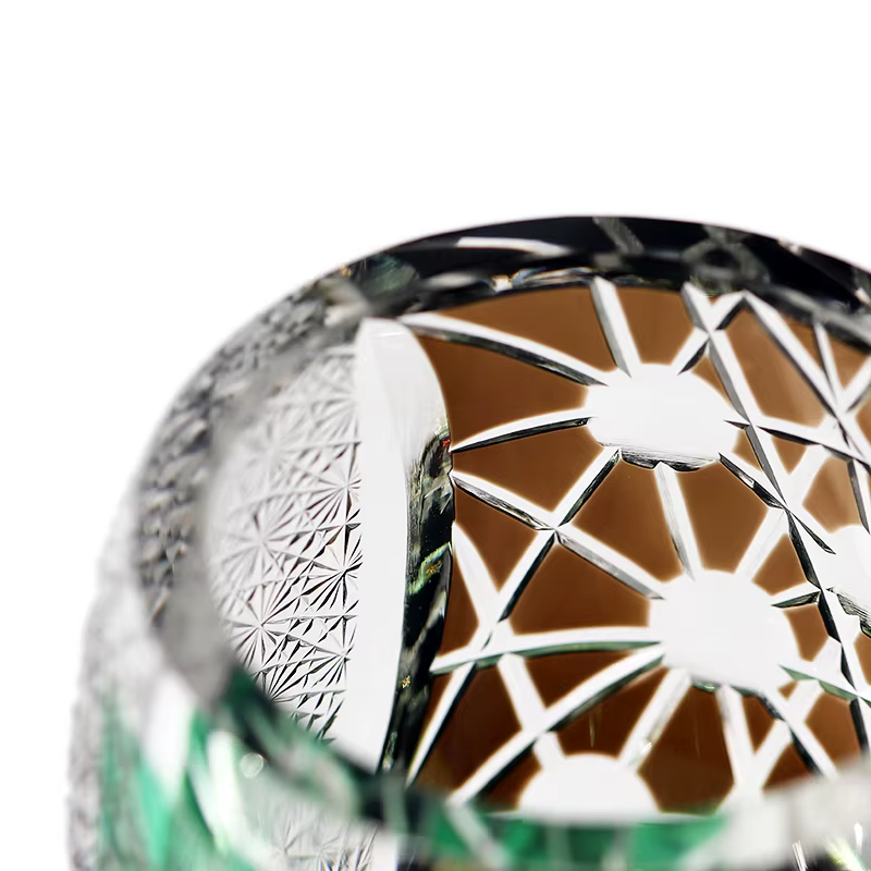 Verre à whisky en cristal japonais fait à la main