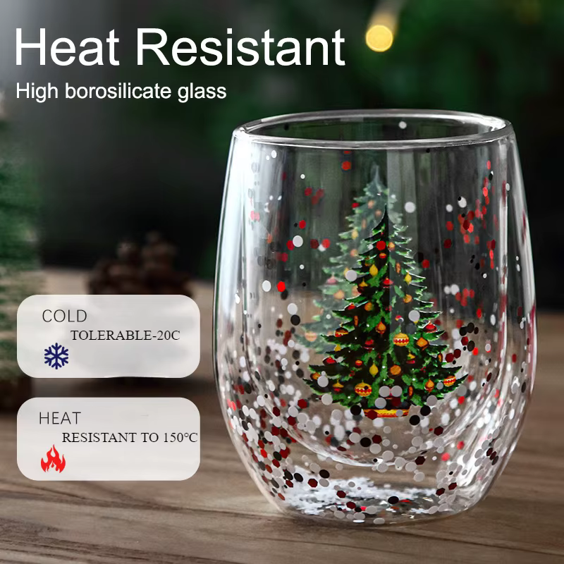 Verre à Double Paroi de 300ml pour Boissons