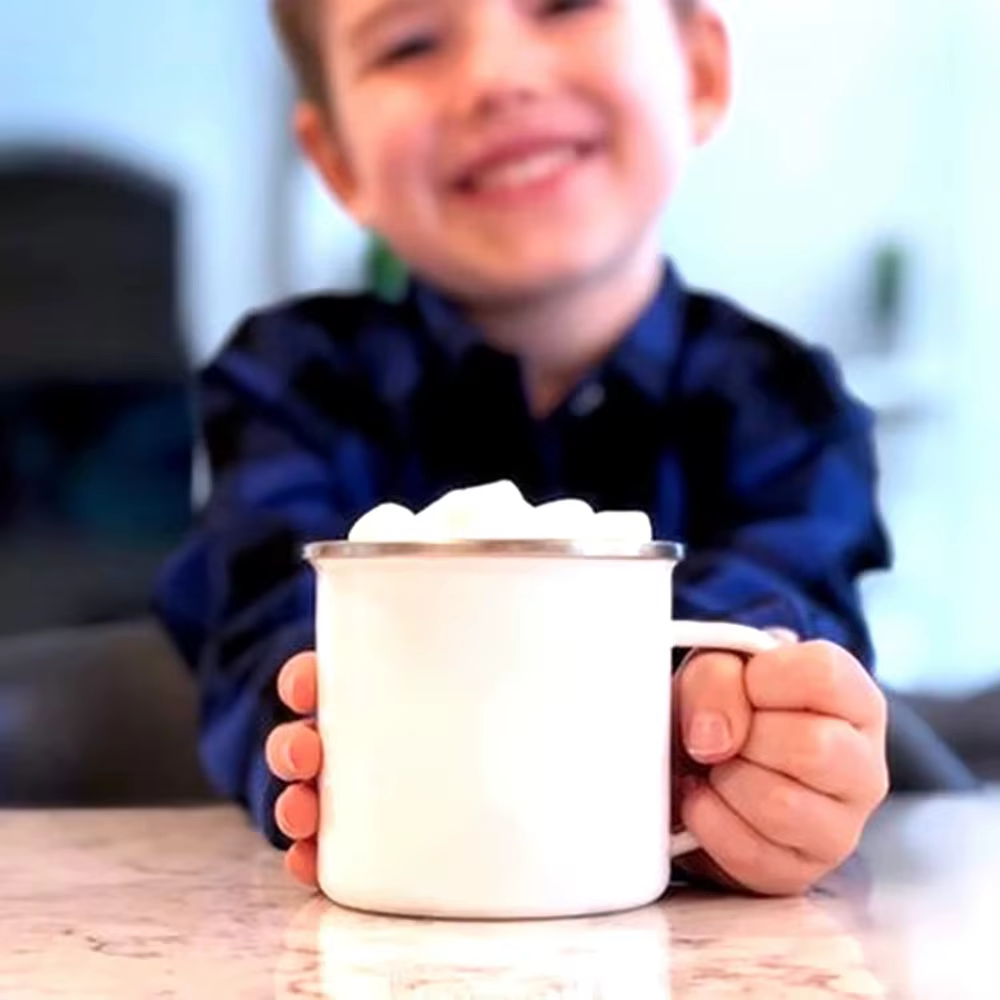 Luke's Diner-Tasse à café en émail réutilisable