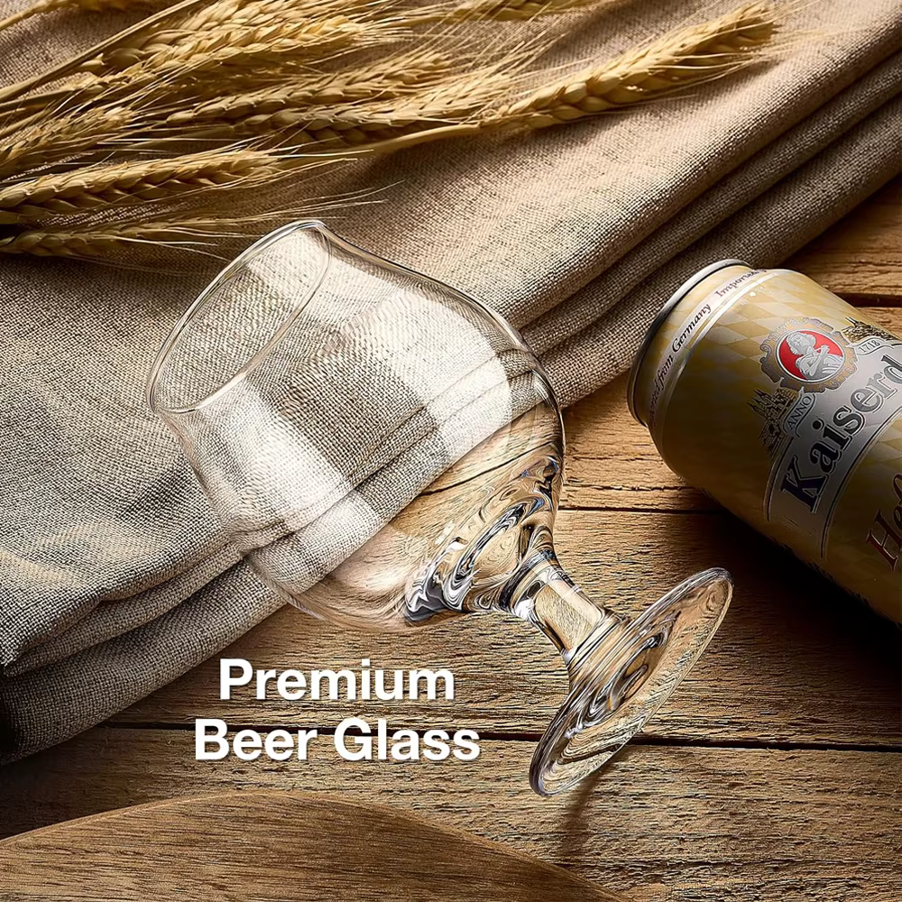 Verres à bière classiques de 500 ml