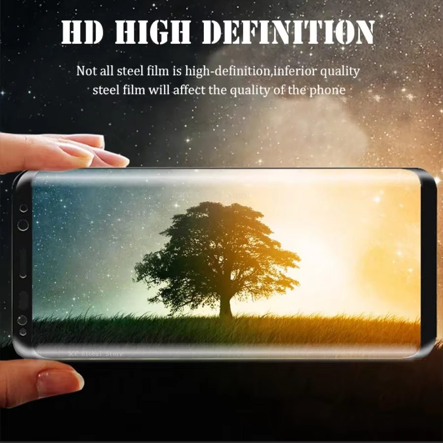 Verre trempé pour Samsung galaxy S10 5G S9 S8 Plus S7 S6 Edge Plus S10E 20D Film de protection d'écran de téléphone complet incurvé