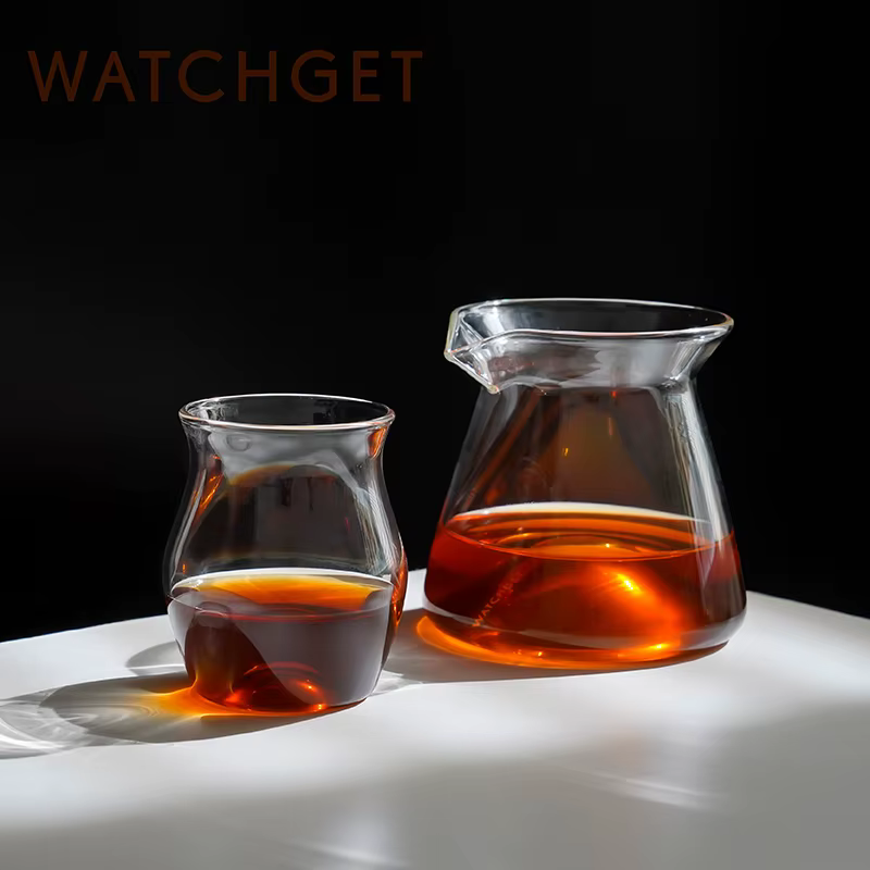 Watchget – serveur à café en verre de 300ml