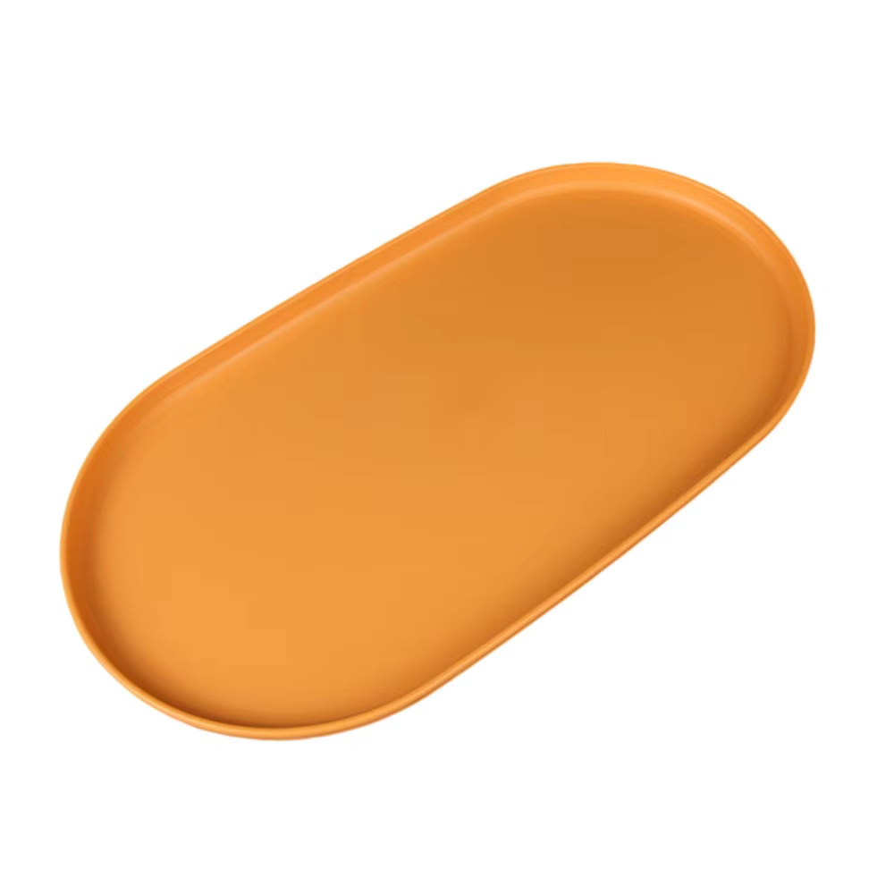 Assiette simple de couleur unie