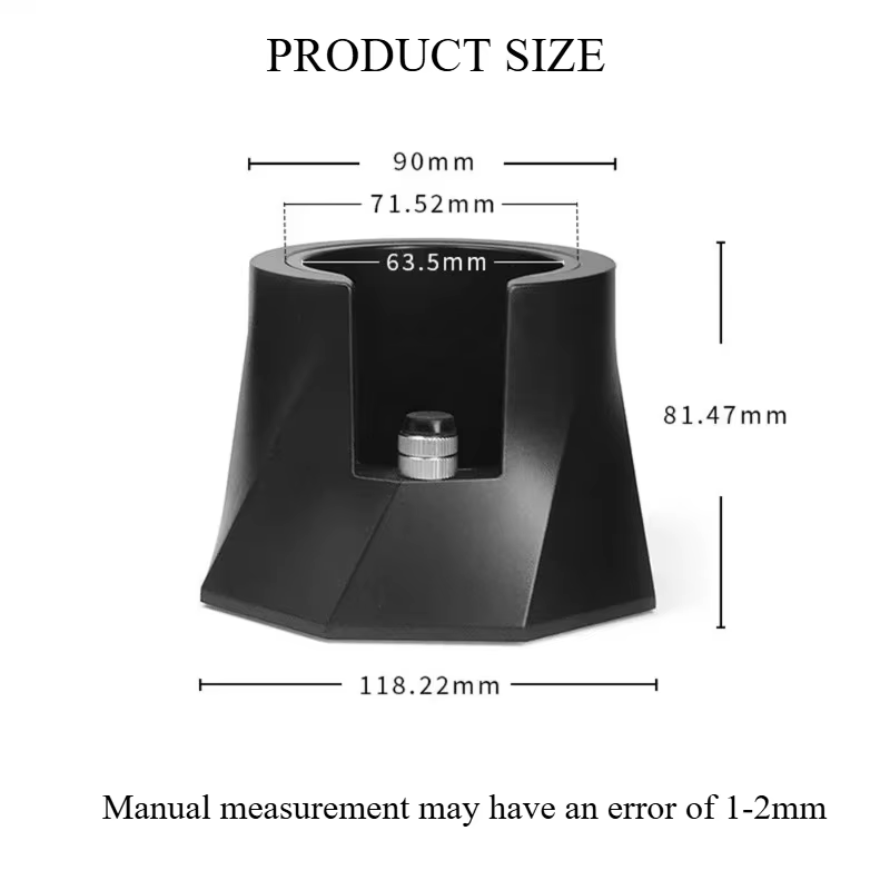OCOOCO 51-58mm Station de doseur de café porte-filtre