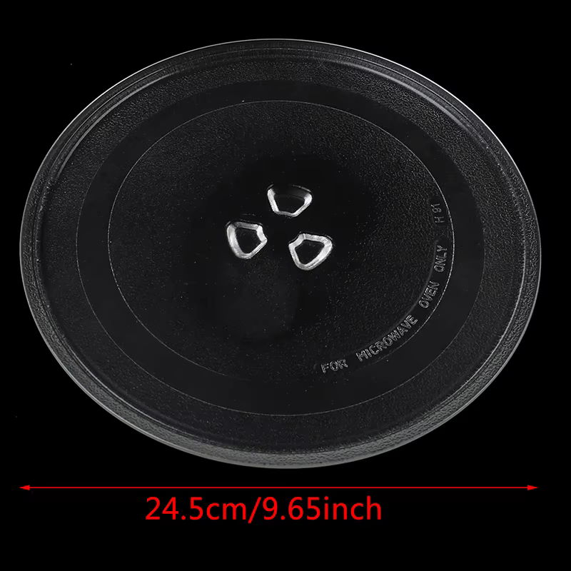 Plateau à disque en verre pour four à micro-ondes 245mm