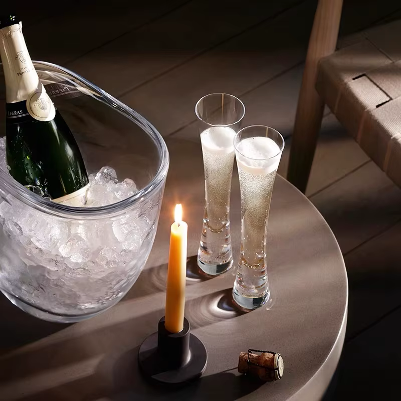 Verres à Champagne Sans Poignée