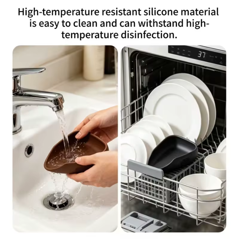 Plateau de pesage en silicone non toxique pour café