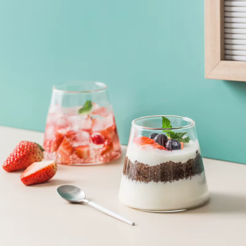 Verre à boire à haute teneur en borosilicate
