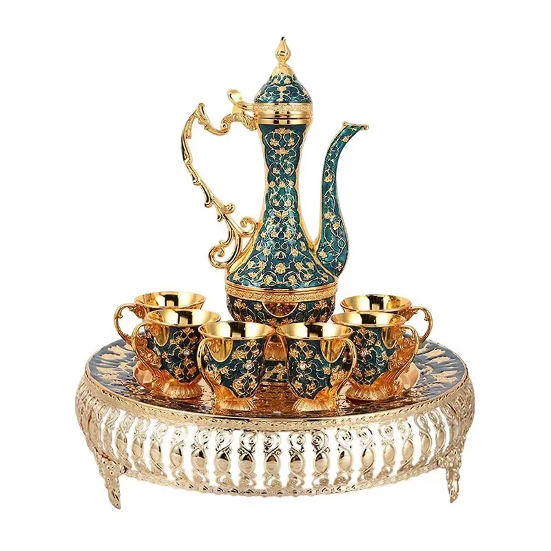 Ensemble de tasses à café turques Vintage