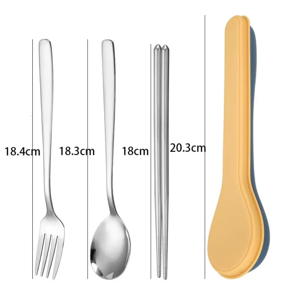 Couverts avec mallette de rangement