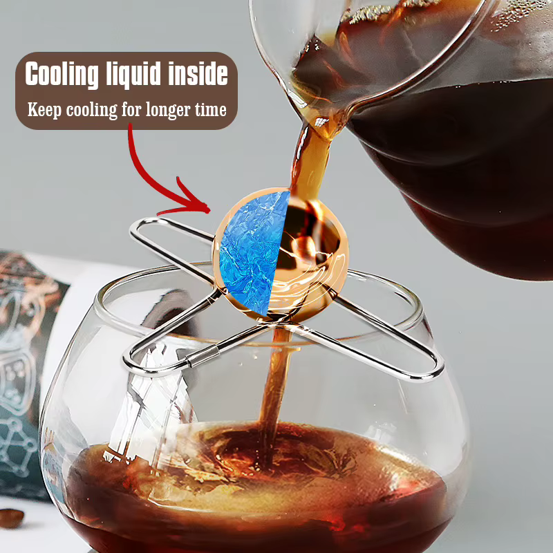 Boule congelée pour café expresso