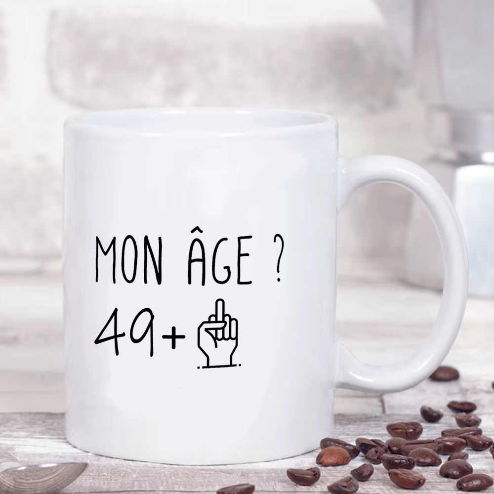30 40 50 ans drôle cadeau d'anniversaire tasse trente quarante cinquante ans hommes femmes Humor