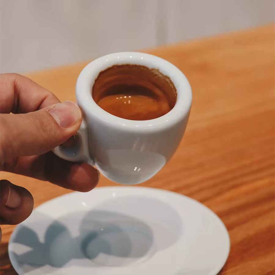Nuova Point – tasse à expresso en céramique de 9mm d'épaisseur