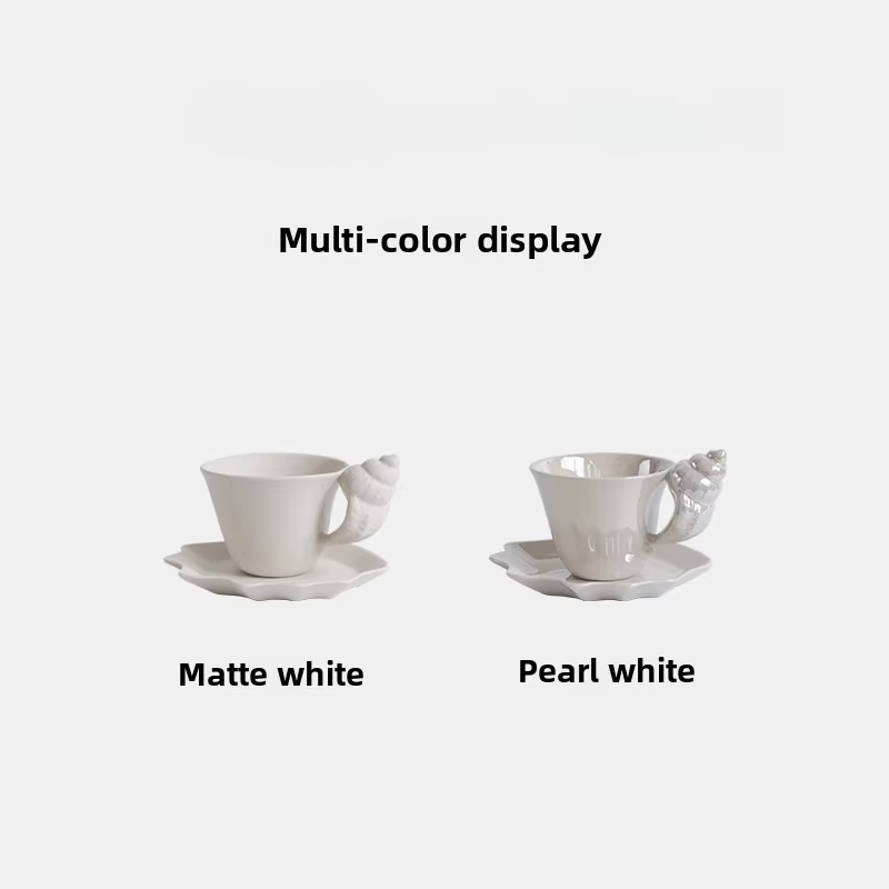 Tasse à café en céramique à coque mate