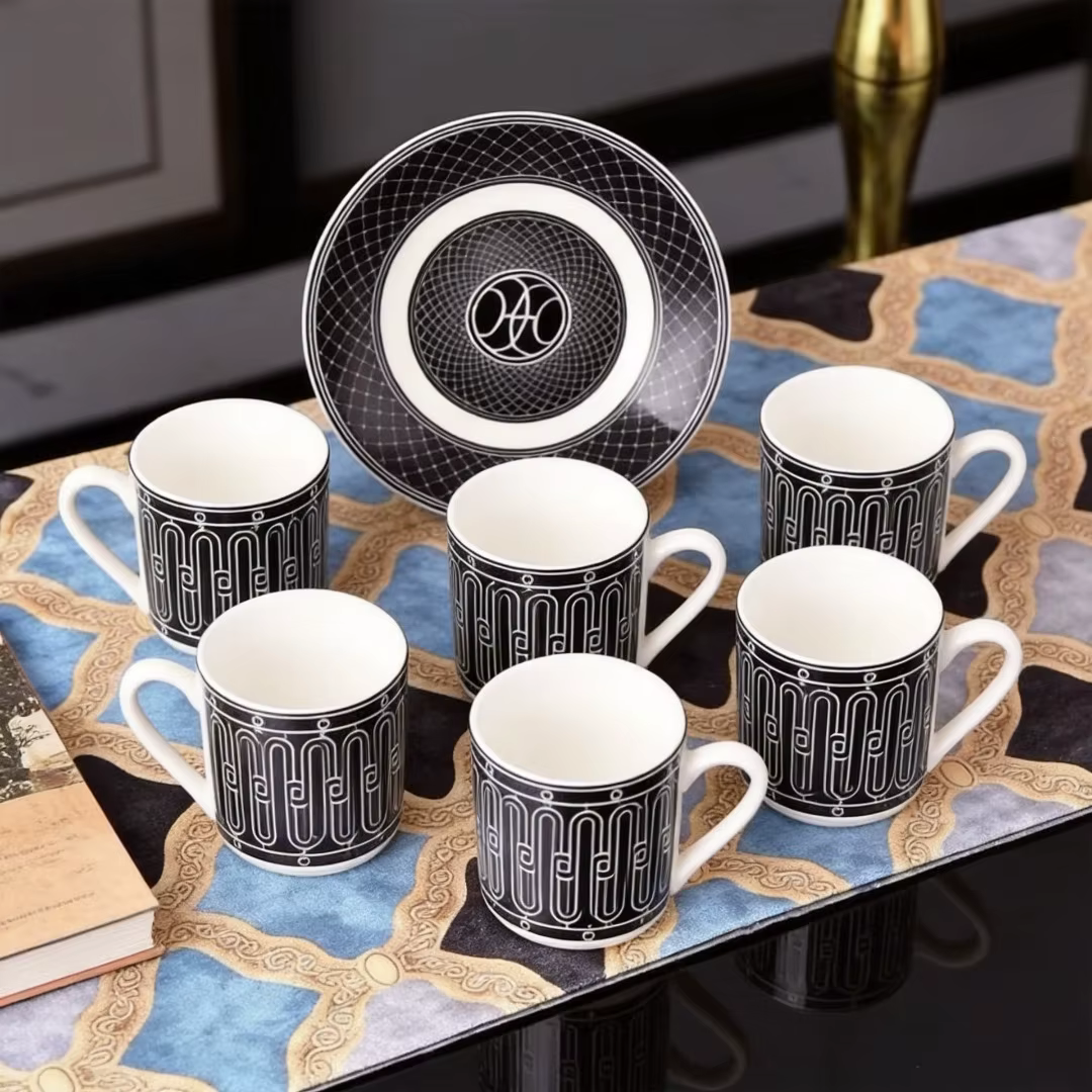 Tasses à café en céramique européennes d'italie