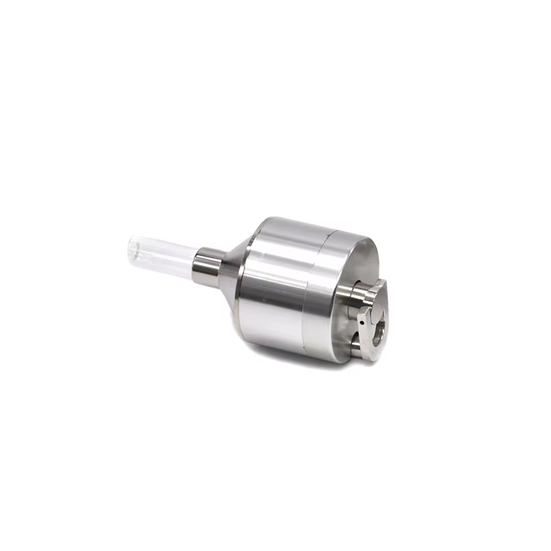 Broyeur à main en métal de diamètre 44mm, broyeur à main, entonnoir inférieur de poudre de broyage avec verre