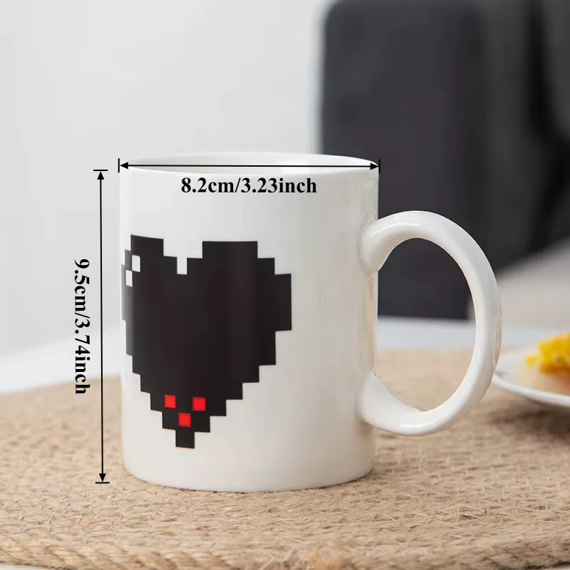 Mug en céramique sensible à la température