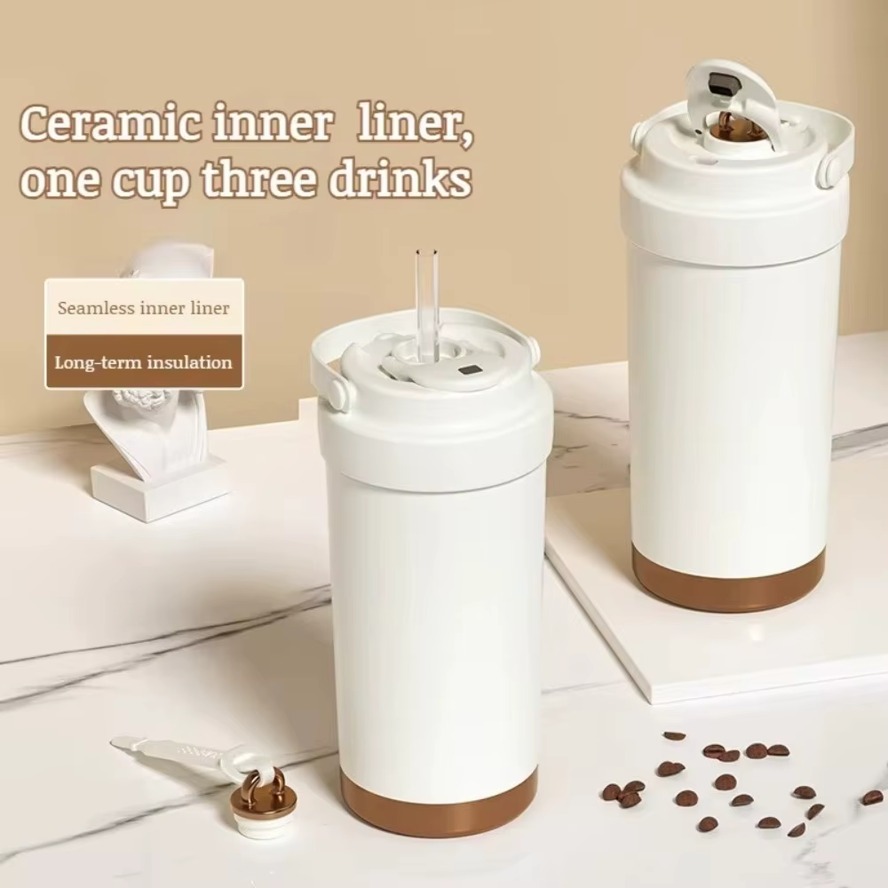 Mug de voyage 500 ml avec paille