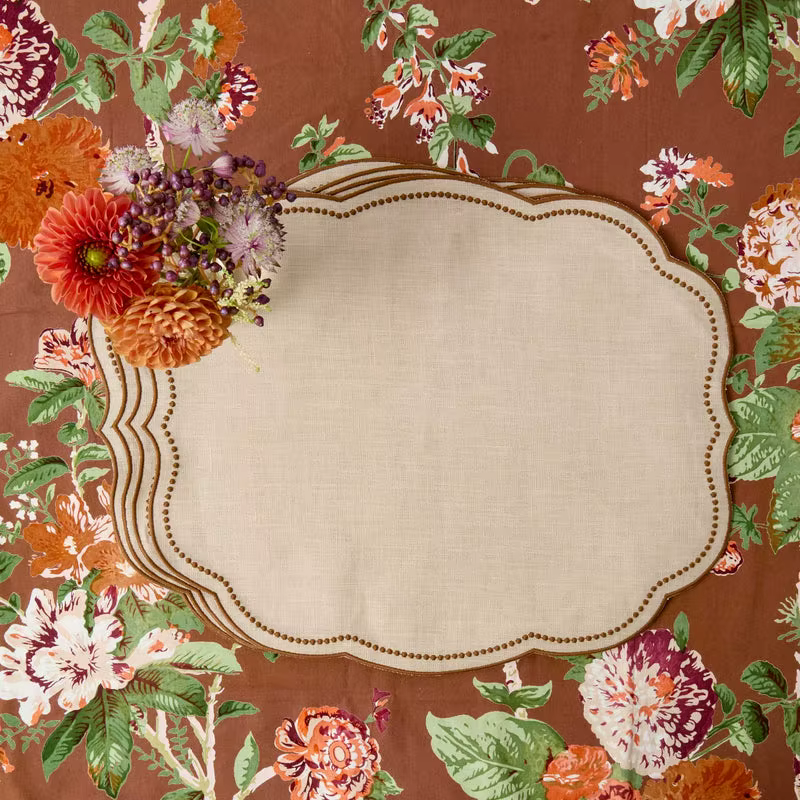 Serviettes de table, serviettes en mélange de coton et de lin
