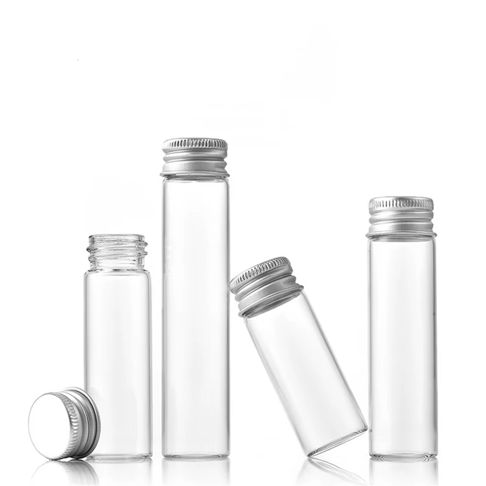 Petites bouteilles, petits couvercles en aluminium