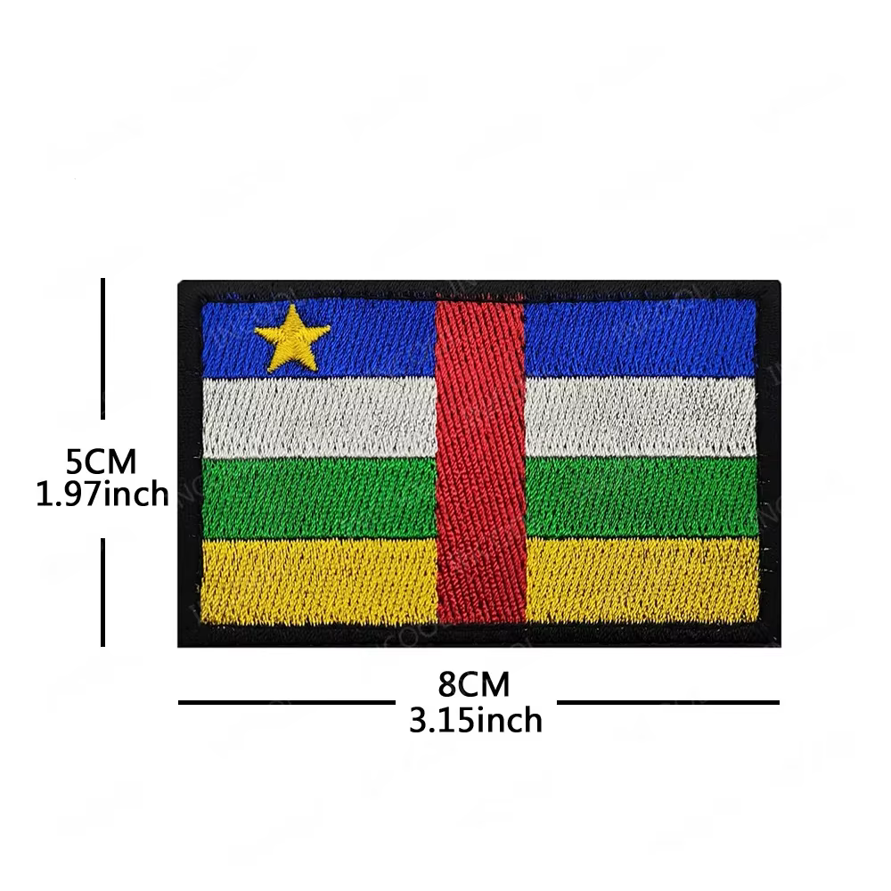 Patchs brodés drapeau National d'afrique, Nigeria, afrique du sud, maroc, Eswatini, mauritius, brassard, Appliques, drapeaux d'épaule, Badges