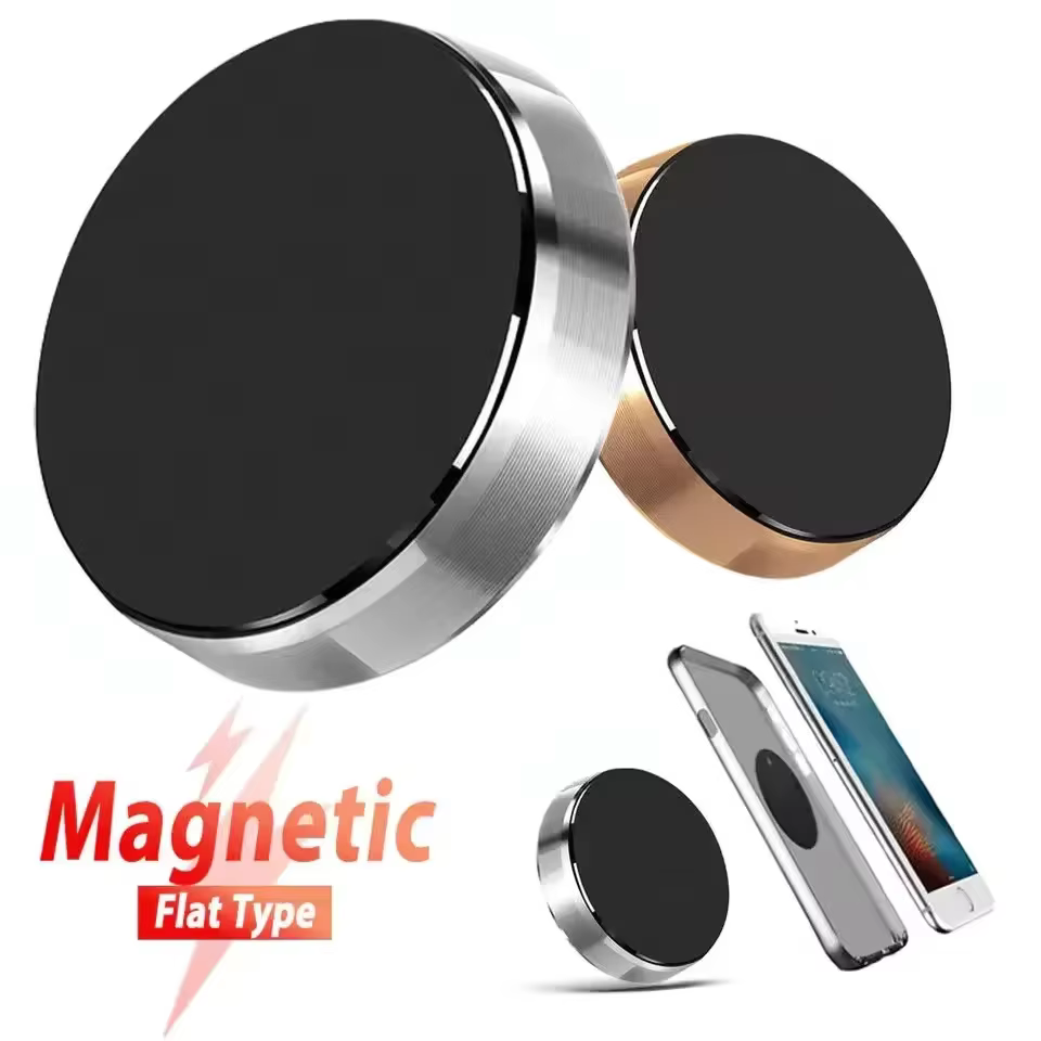 Support magnétique universel pour téléphone de voiture, support mural pour tableau de bord, autocollant magnétique pour voiture, compatible avec iPhone, Xiaomi, Huawei, Samsung