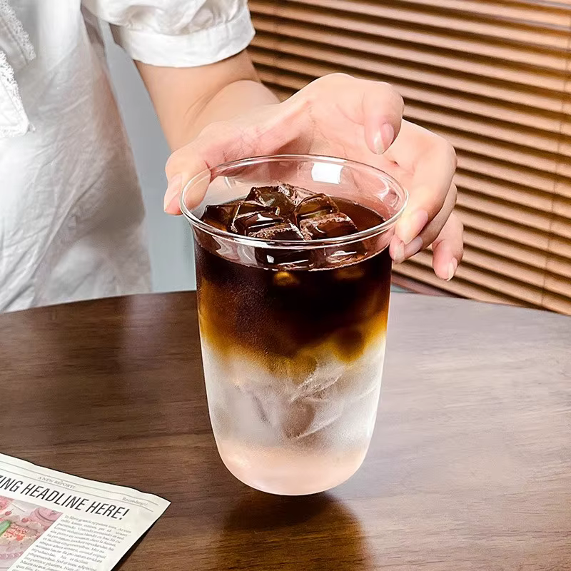 1/6 pièces tasse en verre japonaise lait café