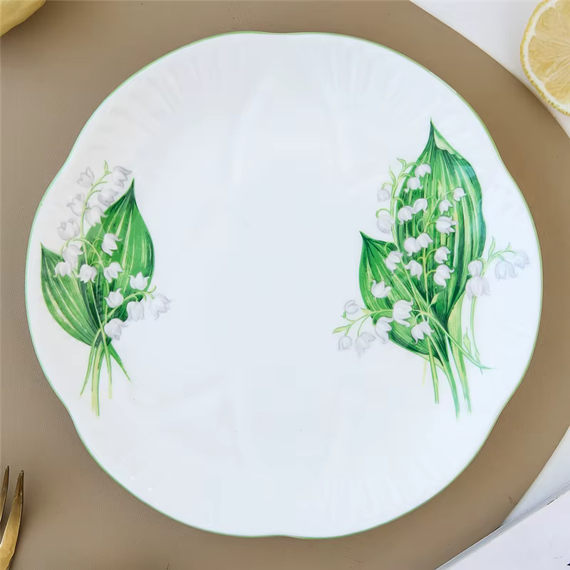 Sophia-Assiette Plate en Céramique