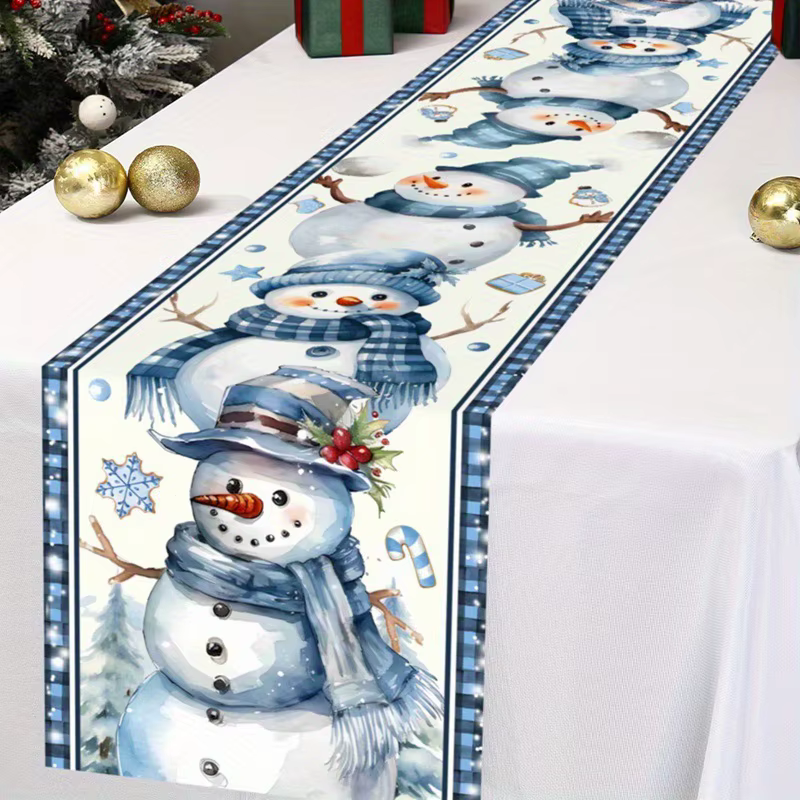Chemin de Table de noël du père noël