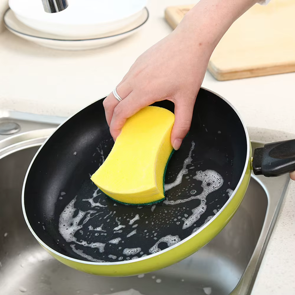 Éponge de cuisine réutilisable pour la vaisselle