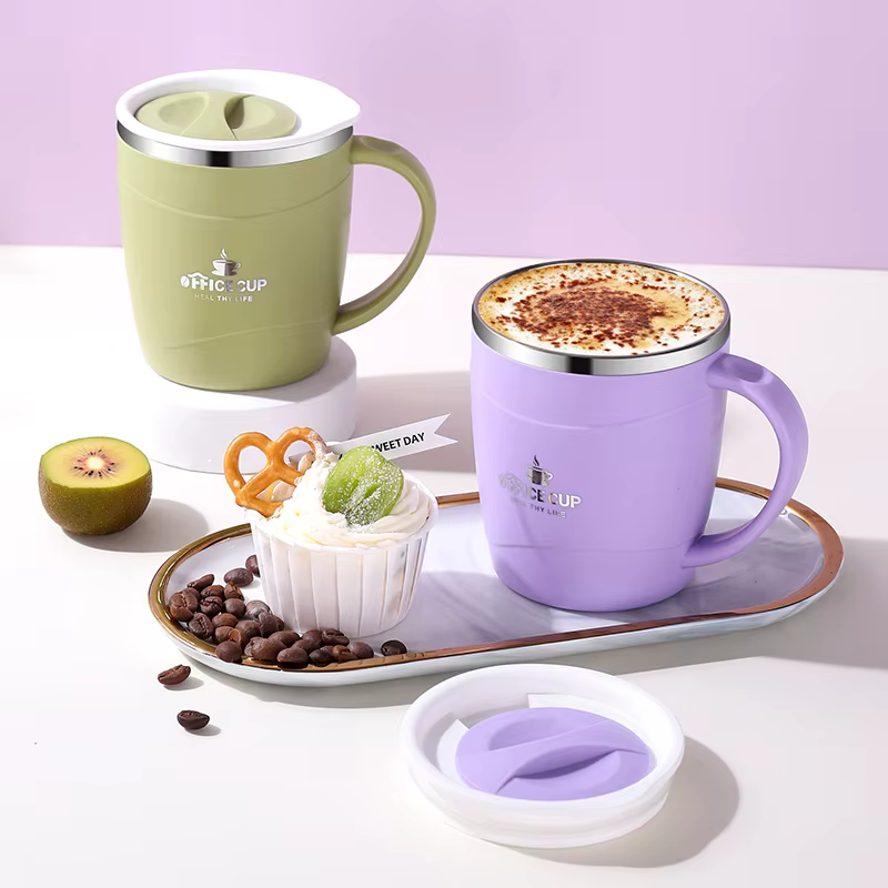Tasse à café au lait en acier inoxydable