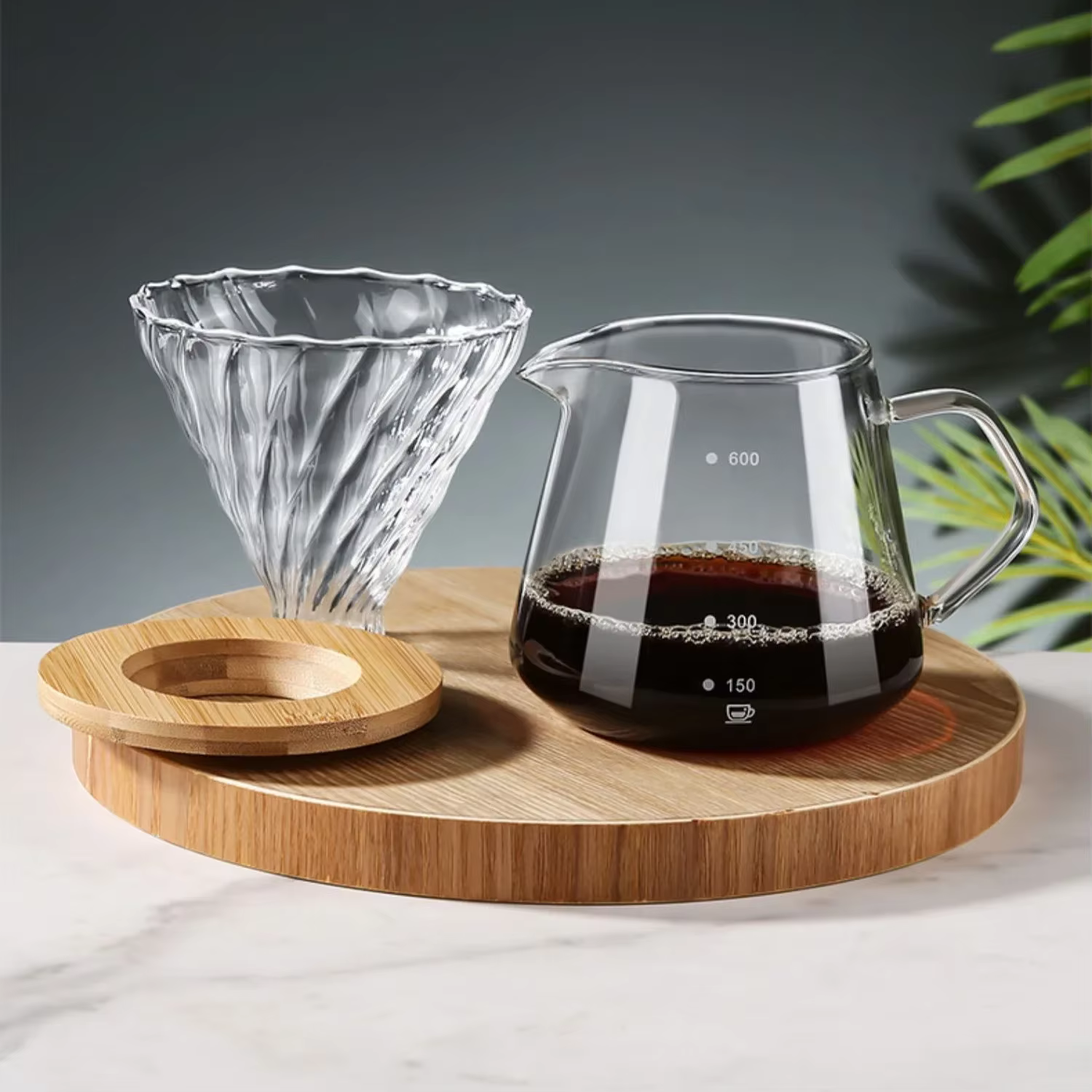 Ensemble de cafetière à verser