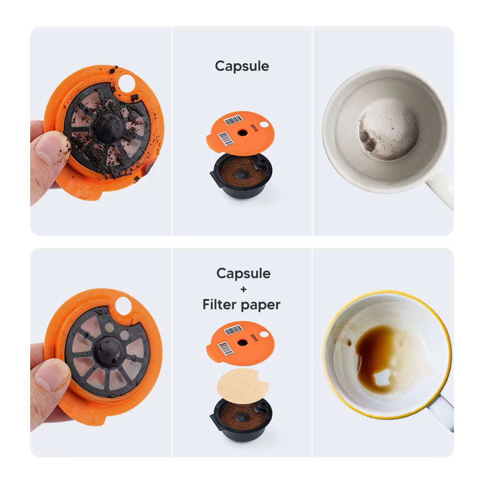 Icafilas-Filtre en papier pour capsules de café