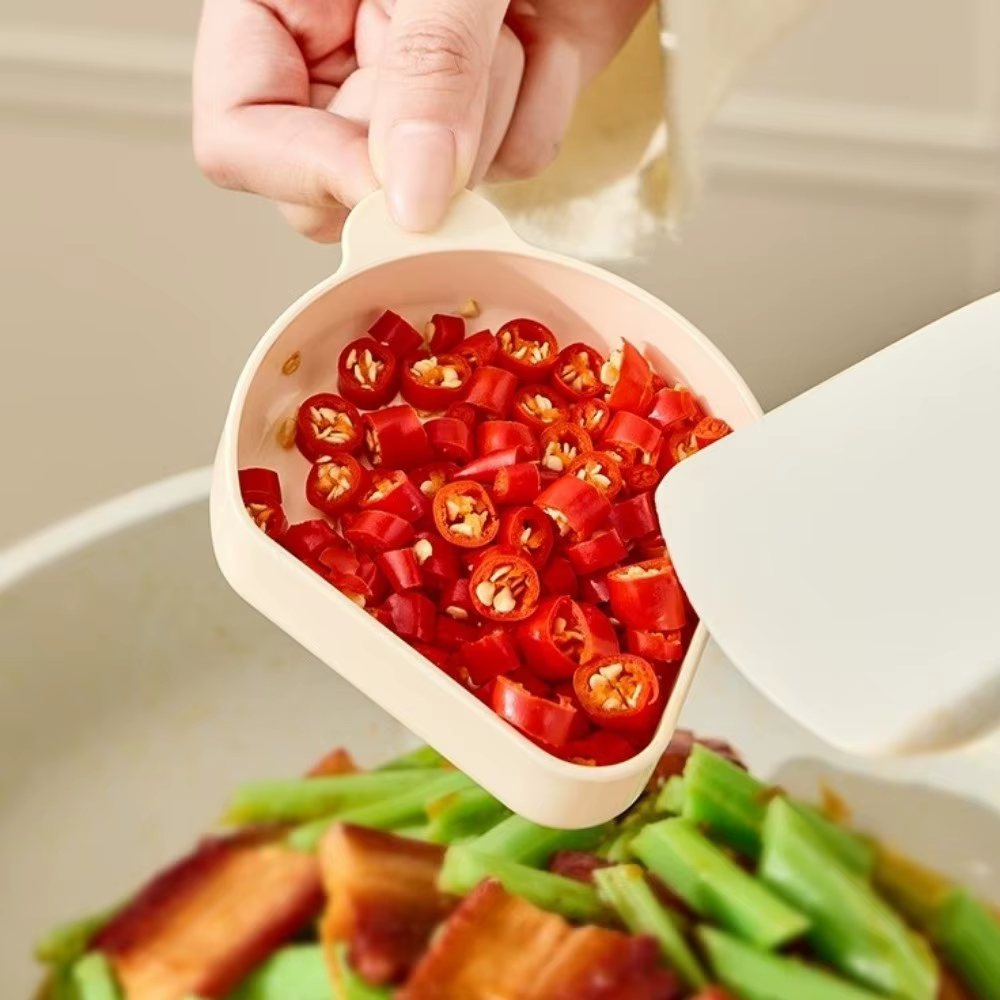 Assiette de préparation en plastique réutilisable à 4 compartiments