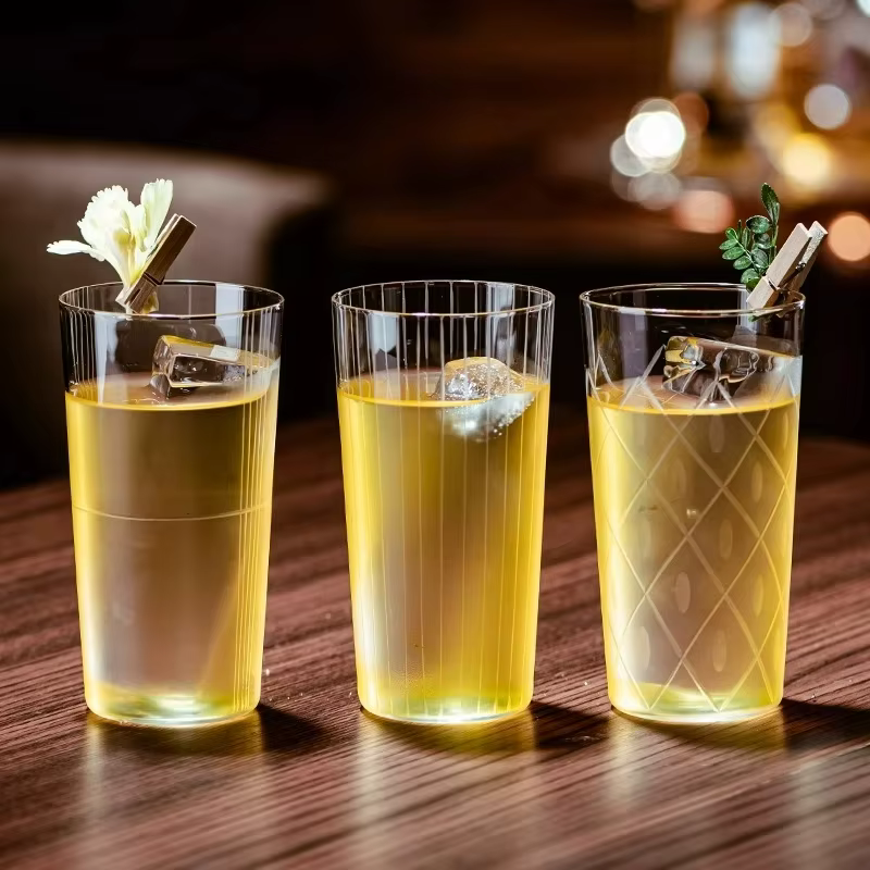 Verres à Cocktail gravés de Style japonais