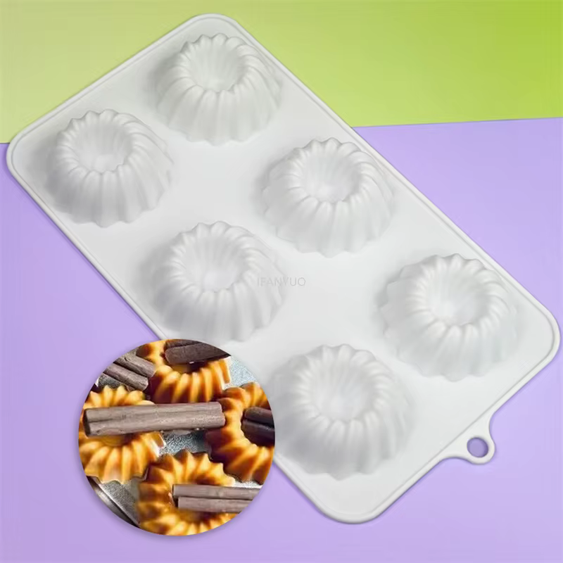 Moule à Mousse au chocolat au Design Madeleine